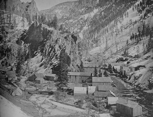 Mining Camp, Nevada, c1897