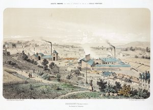 Mining, Metal Ores Zinc foundry, Neutral Moresnet