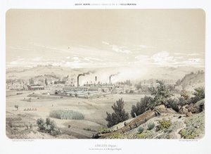 Mining, Metal Ores Zinc mine at Angleur, Belgium