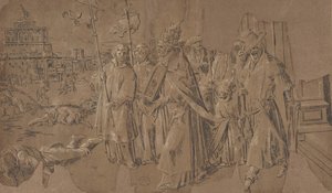 Miracle of Saint Gregory by Unbekannt