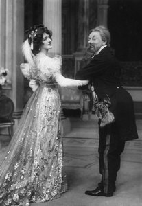 Miss Lily Elsie and Mr George Graves in The Merry Widow