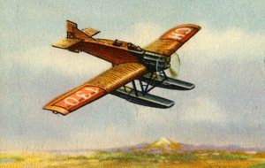 Mittelholzers flight to Africa, 1926
