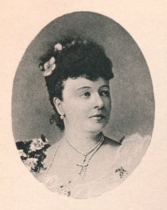 Mme. Albani, 1895 by Unbekannt