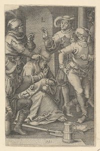 Mocking of Christ by Unbekannt