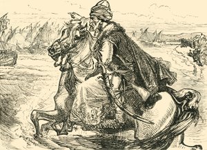 Mohammed II Encouraging His Seamen by Unbekannt