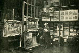 Monsieur Detaille in His Studio by Unbekannt