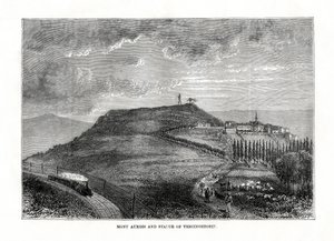 Mont Auxois and the Statue of Vercingetorix, France