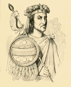 Montezuma, 1519-1520, 1890 by Unbekannt