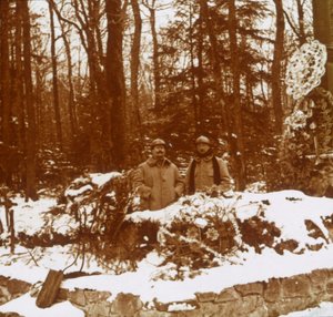 Monument of the Chasseurs, Col de la Chipotte, eastern France by Unbekannt