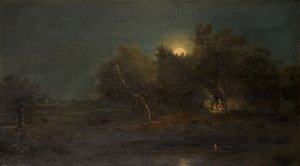 Moonlight Scene by Unbekannt