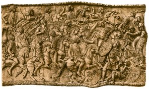Moorish Cavalry under Lusius Quietus Fighting Against the Dacians, 1902