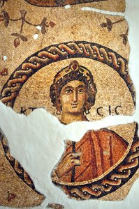 Mosaic of Ktisis from Antakya, Turkey