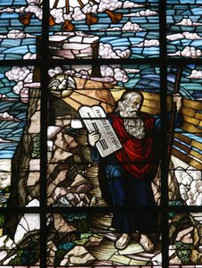 Moses Holding the Tables of the Law, Vienna, Austria by Unbekannt