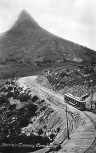 Mountain Tramway, Camps Bay, Cape Town, South Africa, 1917