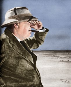 Mr. Churchill Spies the Enemy