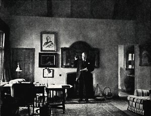 Mr. Churchill in His Study at Westerham, 1930s, 1945