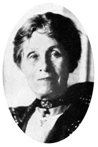 Mrs Emmeline Pankhurst, English Suffragette