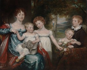 Mrs. Hawkins and Family