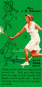Mrs. J. B. Pittman - Backhand Drive by Unbekannt