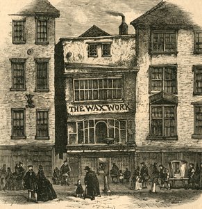 Mrs. Salmons Waxwork, Fleet Street - Palace of Henry VIII and Cardinal Wolsey, 1897