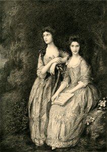 Mrs. Sheridan and Mrs. Tickell, c1772 by Unbekannt