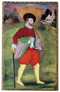 Mughal Portrait of a European