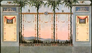 Mural Decoration of a Gallery-Hall Abutting on a Garden, Leipzig, Germany, 1928
