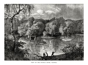 Murray River, Victoria, Australia by Unbekannt
