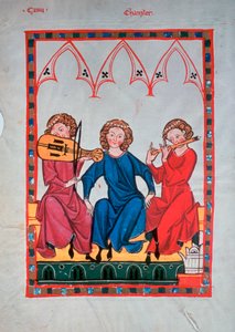 Musicians, 1304-1340 by Unbekannt