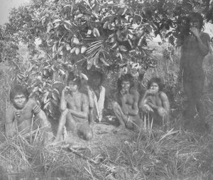 Nambikwara Indians of the State of Matto Grosso, pacified by Colonel Rondon