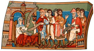 Naming of St John the Baptist by Unbekannt