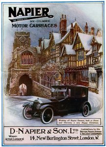 Napier, Six Cylinder Motor Carriages