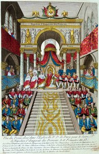 Napoleon Bonaparte is Crowned Emperor Napoleon I, 2nd December, 1804, 19th Century by Unbekannt
