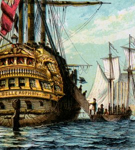 Napoleon In The Bellerophon