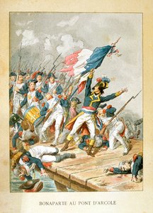 Napoleon at Arcola Bridge, 15 November 1796 by Unbekannt