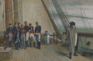 Napoleon on Board H.M.S. Bellerophon, July, 1815 by Unbekannt