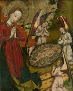 The Nativity (Adoration), Fragment of an Altarpiece from Spišská Stará Ves