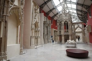 National Museum of French monuments. Exhibition space, Paris, France by Unbekannt