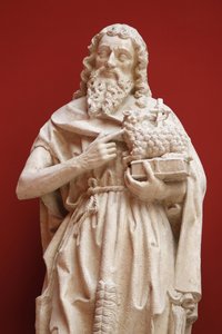 National Museum of French monuments. Sainte Chapelle, Chateaudun. Saint John the Baptist. Cast, Paris, France