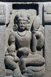National museum of India, Delhi. Karttikeya. Gupta, 6th century A.D., Varanasi (Uttar Pradesh). Stone. (Detail) by Unbekannt