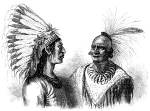 Native American Warriors, c. 1880