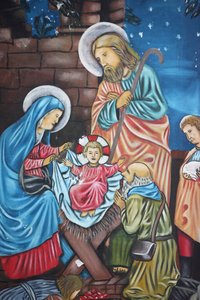 Nativity Scene, Brazzaville, Congo by Unbekannt
