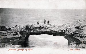 Natural Bridge of Ross, County Clare, Ireland by Unbekannt