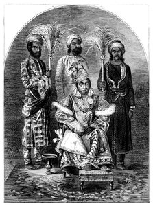Nawab Sikandar, the Begum of Bhopal, 1863 by Unbekannt
