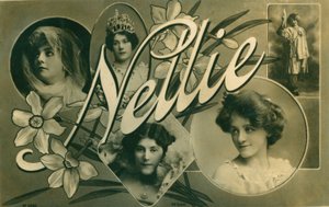 Nellie, postcard of Edwardian actress Nellie Stewart