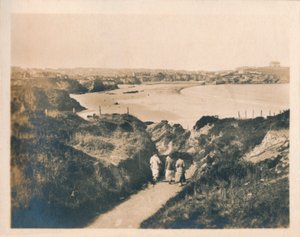 Newquay Cliff Path to Tolcarne Beach by Unbekannt