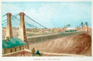 Niagara Cast Iron Bridge, New York, USA by Unbekannt