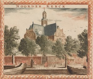 Noorder Kerck, in: Tooneel Der Voornaamste Nederlands Huizen, En Lust Hoven, Naar T Leven