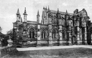 North Front, Rosslyn Chapel, Midlothian, Scotland
