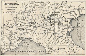 Northern Italy - Illustrating the Campaigns of 1796 and 1797, 1896